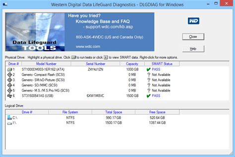 how to test my western digital hard drive|western digital diagnostic tool bootable.